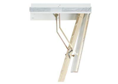Designo wooden loft ladder with insulated hatch