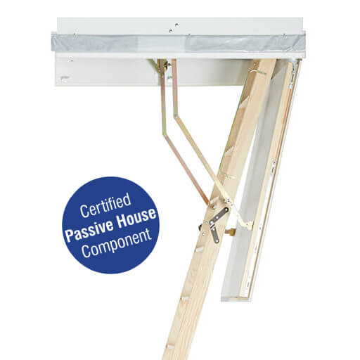 Highly insulated domestic loft ladders, the Designo from Premier Loft Ladders