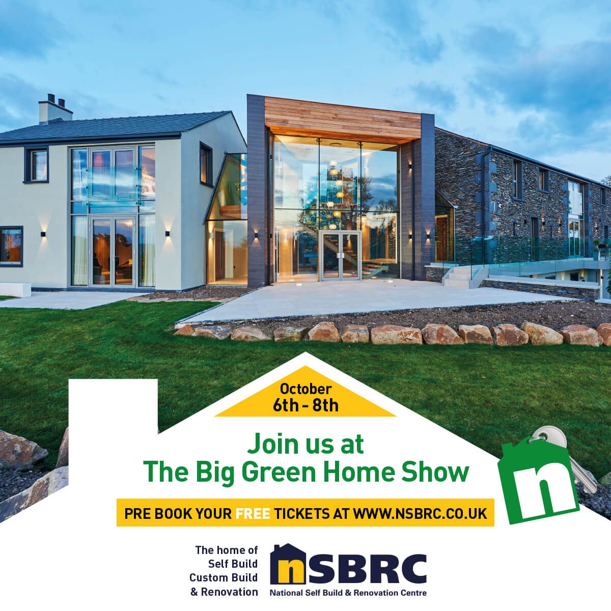 The Big Green Home Show 2017. Visit Premier Loft Ladders on stand 168