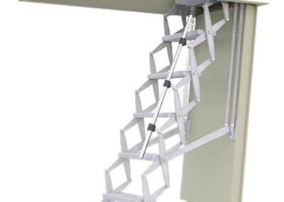 Supreme Steel fire rated loft ladder. Premier Loft Ladders