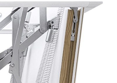 Ecco loft ladder concealed hinge mechanism. Premier Loft Ladders