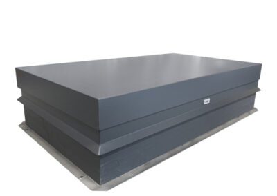 Aluminium roof access hatch in RAL 7016 anthracite grey