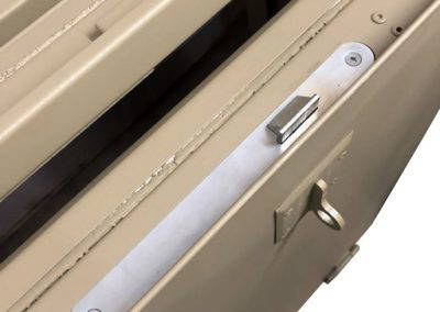 Steel Hatch operating catch and eyelet