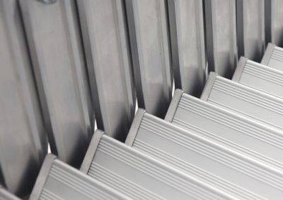 Piccolo and Piccolo Premium loft ladders tightly concertina to minimise space