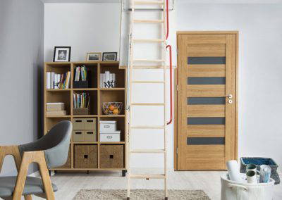 LWL wooden loft ladder.