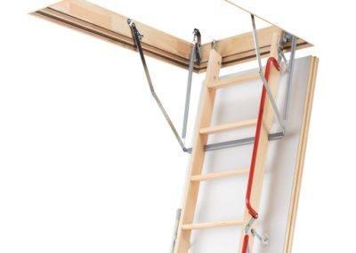 FAKRO LWL Extra timber loft ladder. Designed for ease of use and comfort